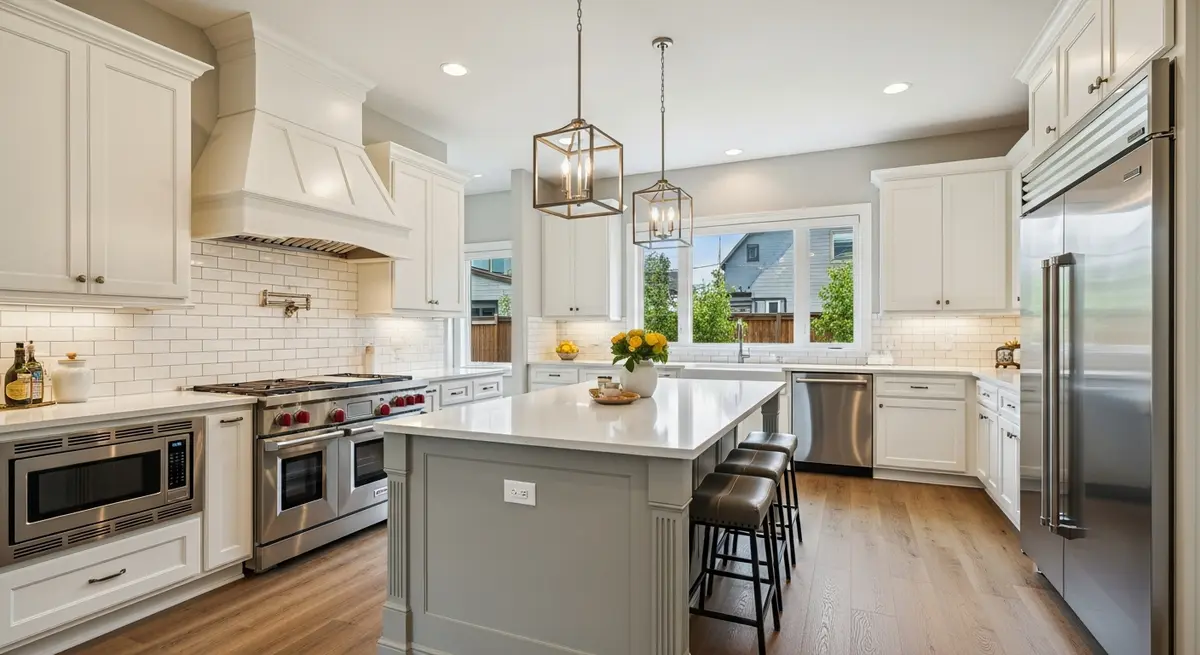 Modern kitchen remodel by Iron Crest Remodel in Boise Idaho